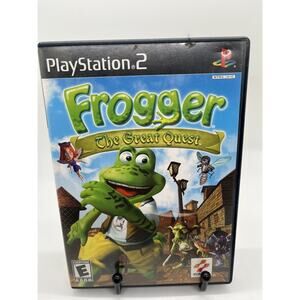 Frogger: The Great Quest (Sony PlayStation 2, 2001) Complete - Tested